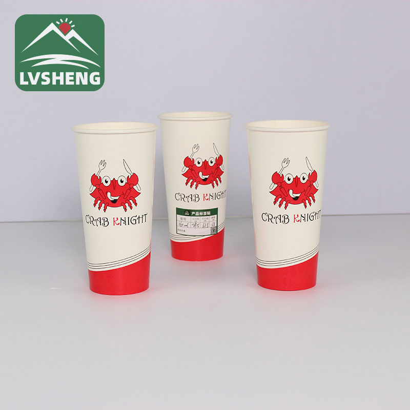 Vaso de papel de 16 oz