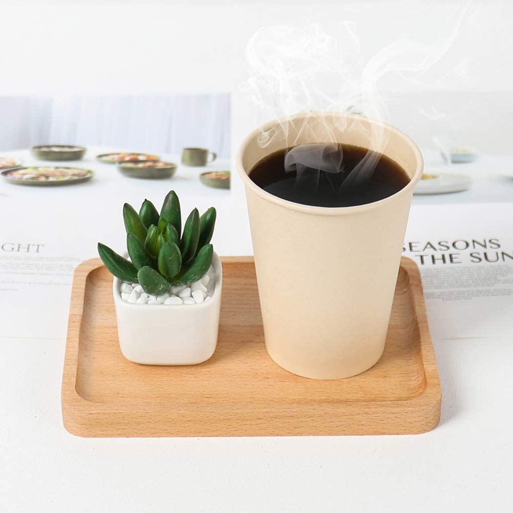 ¿Cuál es la materia prima degradable PLA para la taza de café Pla Paper Cup?