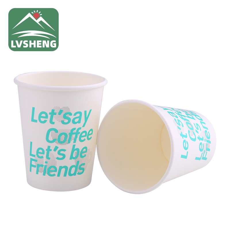 Reducir la taza de café desechable