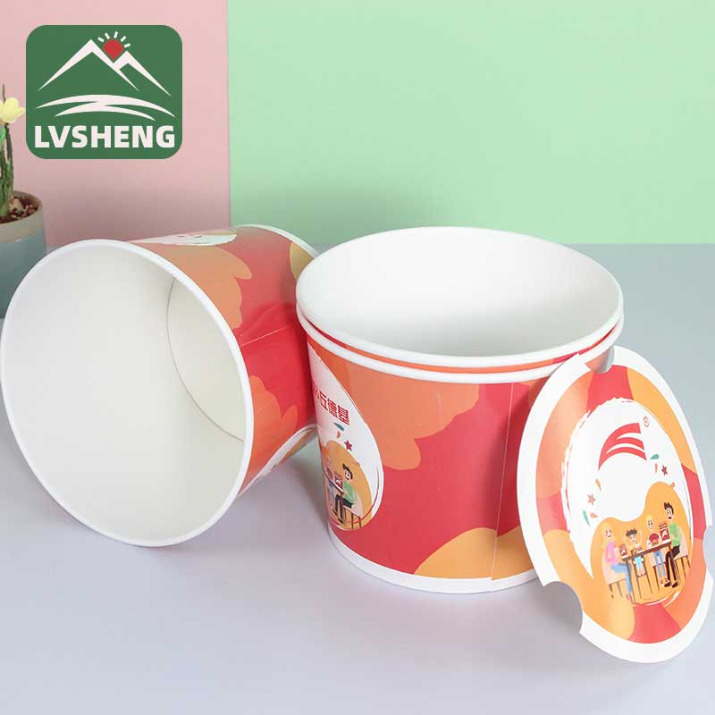 ¿De qué están hechas las tazas de papel de palomitas de maíz?