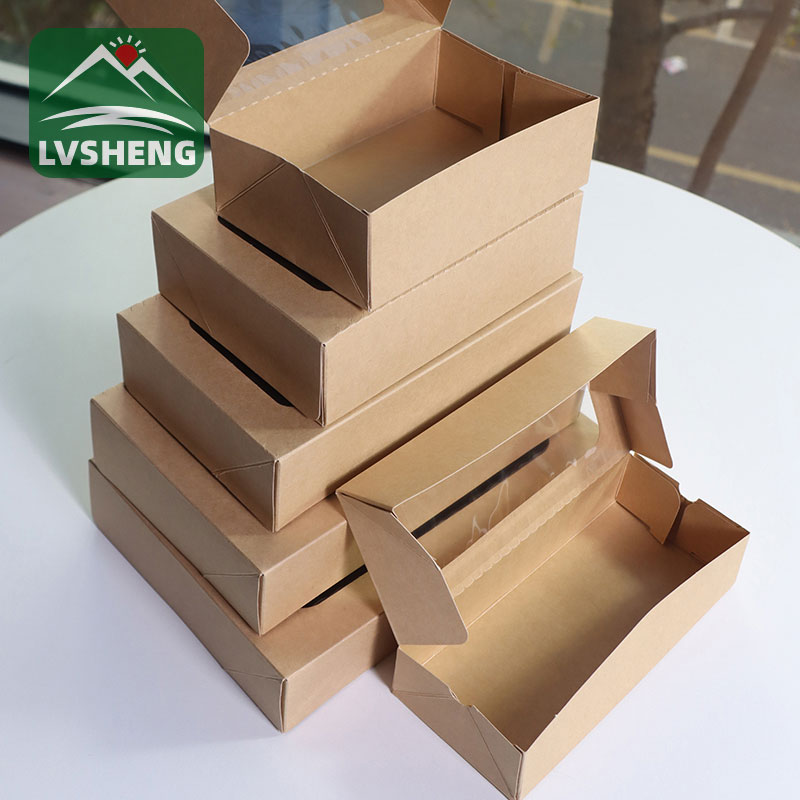 Caja de papel para llevar bio