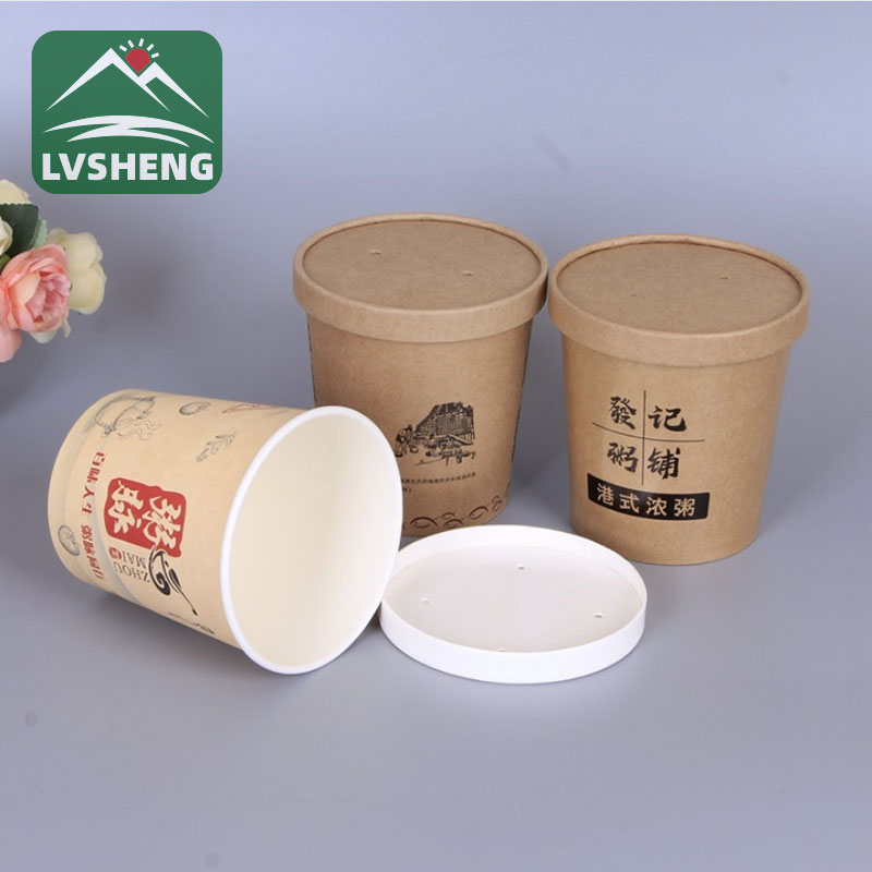 Tazas y tazones biodegradables