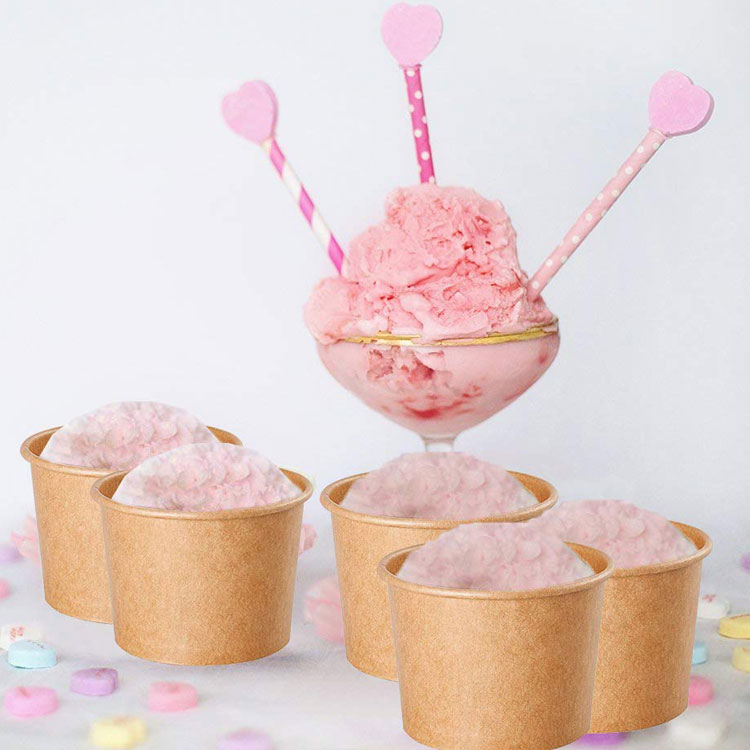 Copa de helado desechable