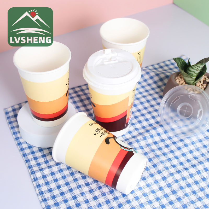 Taza de papel desechable