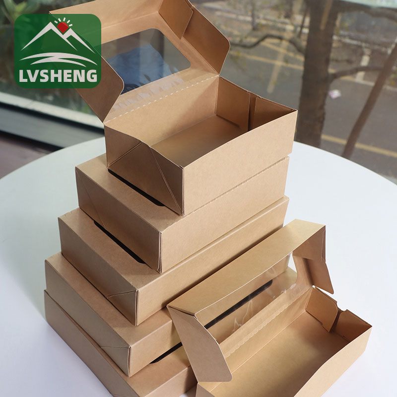 Caja de envasado de alimentos ambientales