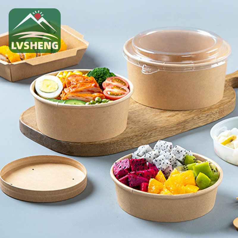 Ensalada de papel kraft