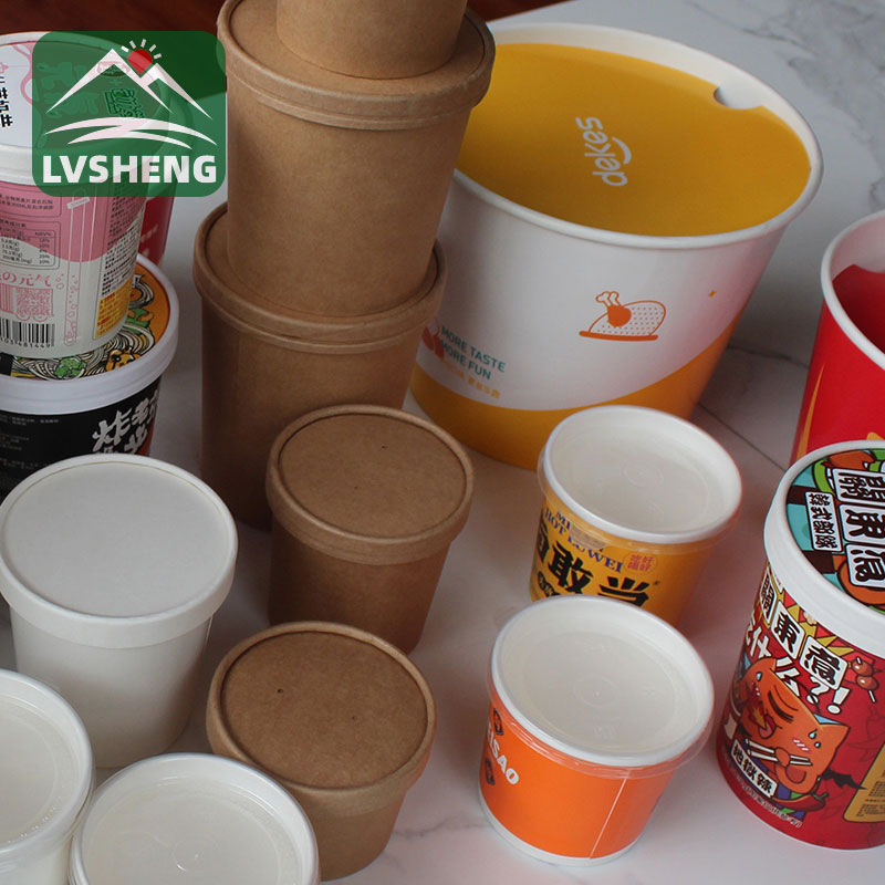 Paquete de alimentos en papel