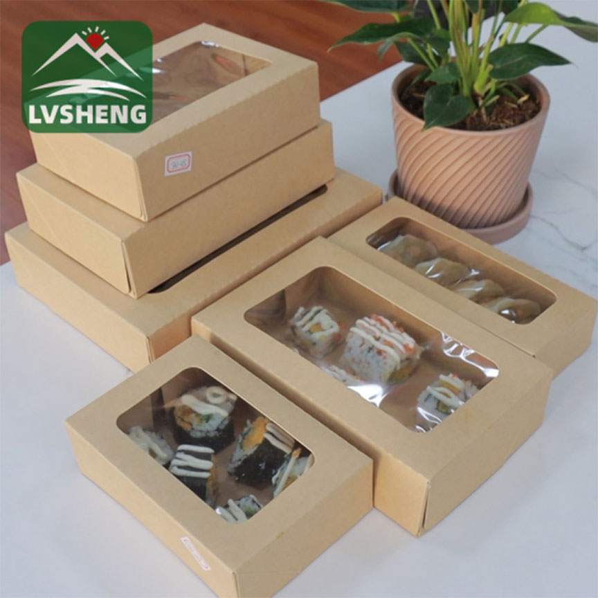 Caja para llevar de sushi