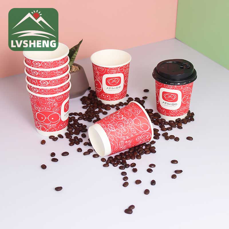 Copa de papel de café para llevar